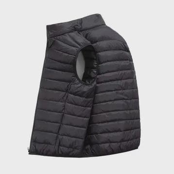 Heren Gevoerd Gilet met Opstaande Kraag - Stijlvol en Warm W, Verzenden, Nieuw