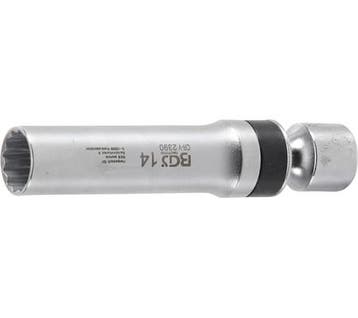 Bgs Technic Universele knie bougie dop, 14 mm, 12-pt, met..., Auto diversen, Verzenden, Nieuw