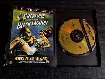 DVD Creature from the black lagoon - 2 x gesigneerd! (1954), Ophalen of Verzenden, Nieuw, Tv, Overige typen
