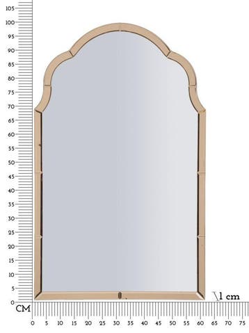 TANGER WANDSPIEGEL ROZE CM 62X1X100 ( BINNENSPIEGEL AFMETING, Ophalen of Verzenden, Nieuw