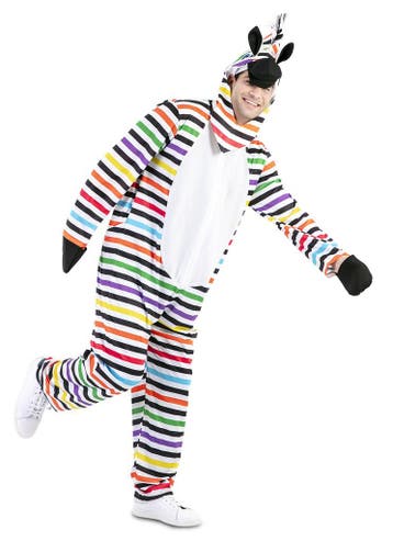 Zebra Jumpsuit Multikleur gestreept, Ophalen of Verzenden, Nieuw