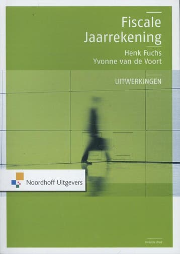 Fiscale jaarrekening uitwerkingen 9789001823832, Verzenden, Zo goed als nieuw