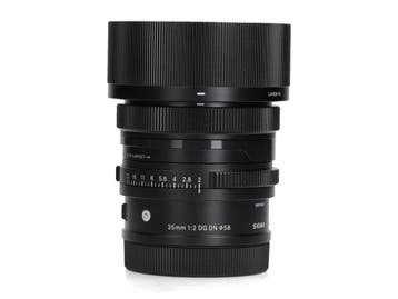 Sigma 35mm f/2 DG DN Contemporary - L Mount, Audio, Tv en Foto, Ophalen of Verzenden, Zo goed als nieuw, Sigma