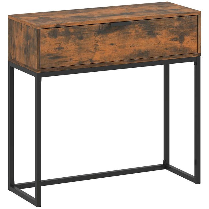 TRUUSK Industriële Consoletafel Met Lade - Gangtafel voor Wo, Huis en Inrichting, Kasten | Ladekasten, Nieuw, Verzenden