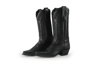 Caborca Silver Cowboy laarzen in maat 37 Zwart, Verzenden, Zwart, Zo goed als nieuw, Caborca Silver