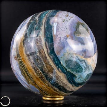Ocean Jaspis Agaatkogel – Fascinerende natuurkunst in