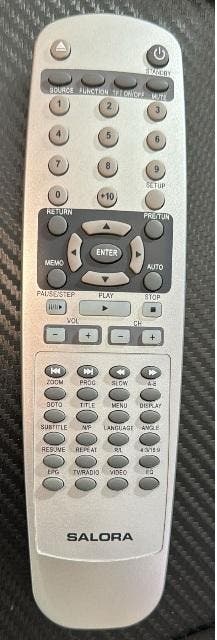 Afstandsbediening Salora hs7051lcd, Audio, Tv en Foto, Ophalen of Verzenden, Nieuw, Origineel