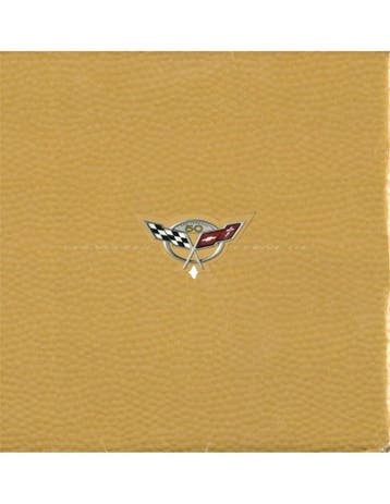 2003 CHERVOLET CORVETTE 50TH ANNIVERSARY BROCHURE ENGELS, Nieuw, Chevrolet, Author