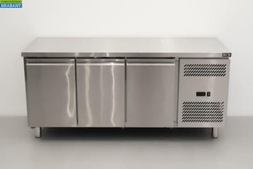 RVS Vrieswerkbank 3 deuren 1/1 gastronorm 179,5 cm Horeca, Ophalen of Verzenden, Nieuw in verpakking