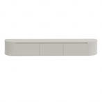 Aura Japandi Tv-meubel 240 x 35 x 33 cm - Beige, Ophalen of Verzenden, Nieuw