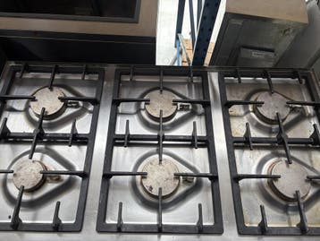 GGM Gastro Gasfornuis 6 Pits, Ophalen of Verzenden, Gebruikt