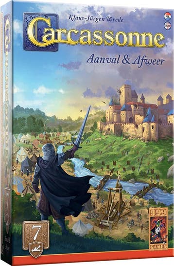 Carcassonne - Aanval & Afweer Uitbreiding #7 (2025) | 999, Hobby en Vrije tijd, Gezelschapsspellen | Bordspellen, Verzenden, Nieuw