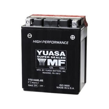 Yuasa Ytx14Ahl-Bs Accu Agm 12V 12Ah 134X89X166X166, Verzenden