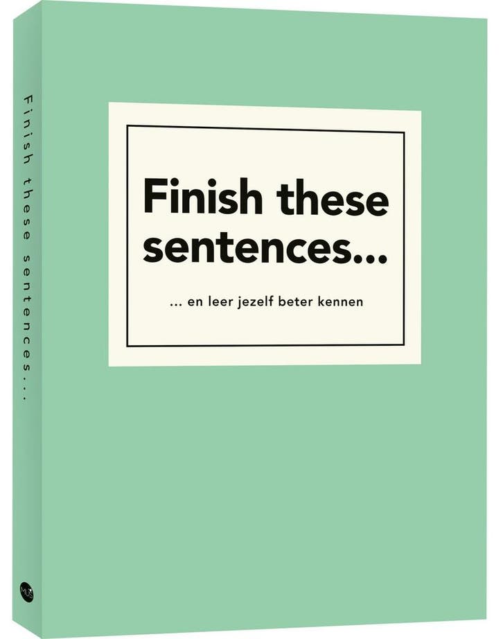 Finish these sentences… (9789045329697, Lavinia Bakker), Boeken, Strips | Comics, Nieuw, Verzenden