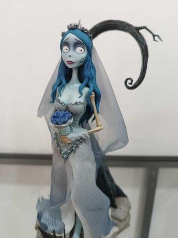Corpse Bride - - Film rekwisiet Premium Edition Emily-beeld, Nieuw