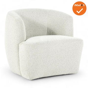 Roma Fauteuil - Beige (Design meubilair), Vergader- of Presentatieruimte, Ophalen of Verzenden, Nieuw zonder verpakking, Stoel
