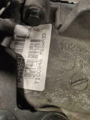 Versnellingsbak M66WA33 4.00 P9482340, 9482368, 366R7002GA, Ophalen, Gebruikt, Volvo