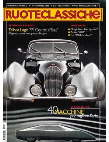 2005 RUOTECLASSICHE MAGAZINE 193 ITALIAANS, Nieuw, Author
