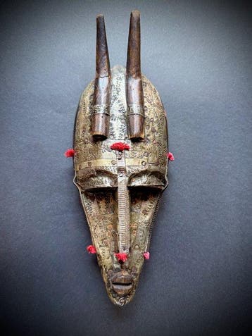 Masker Marka - Bambara - Mali (Zonder minimumprijs), Antiek en Kunst, Kunst | Niet-Westerse kunst