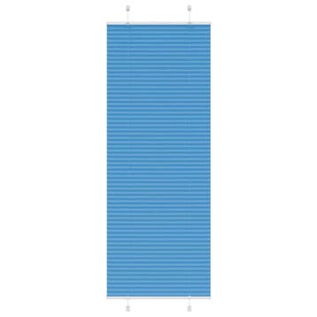 vidaXL Plissé rolgordijn 80x200 cm stofbreedte 79,4 cm, Verzenden, Nieuw, Blauw