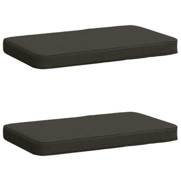 vidaXL 2-delige Bankkussens VUGHT 2 pcs 100% Polyester, Verzenden, Nieuw