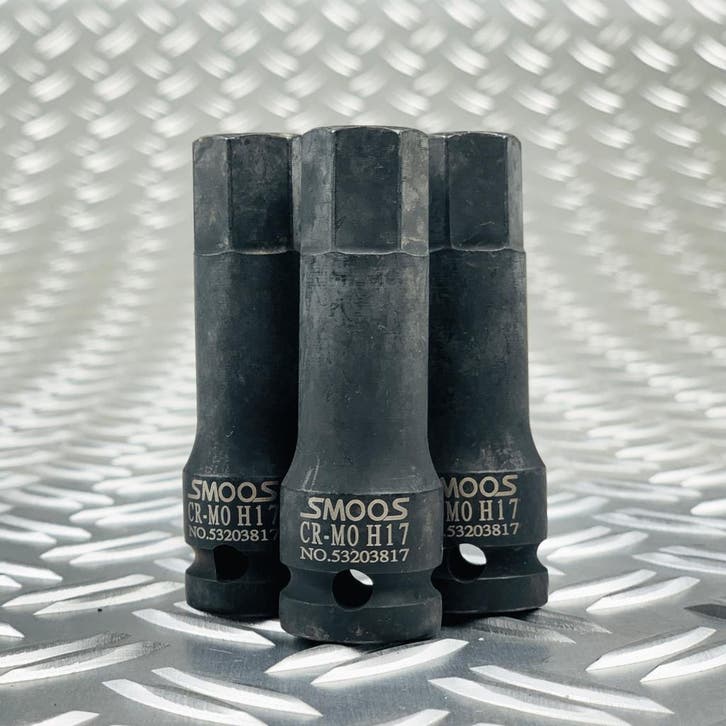 Smoos Losse inbus krachtdop H14 met 1/2 opname - 3 stuks -, Doe-het-zelf en Verbouw, Gereedschap | Handgereedschap, Nieuw, Ophalen of Verzenden