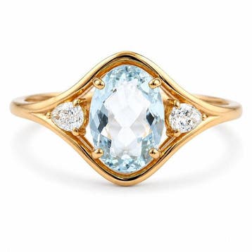 Zonder minimumprijs - Ring - 14 karaat Geel goud - 1.25ct., Nieuw