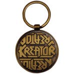 Kreator Satan Is Real Emblem Sleutelhanger off. merchandise, Ophalen of Verzenden, Nieuw, Gebruiksvoorwerp
