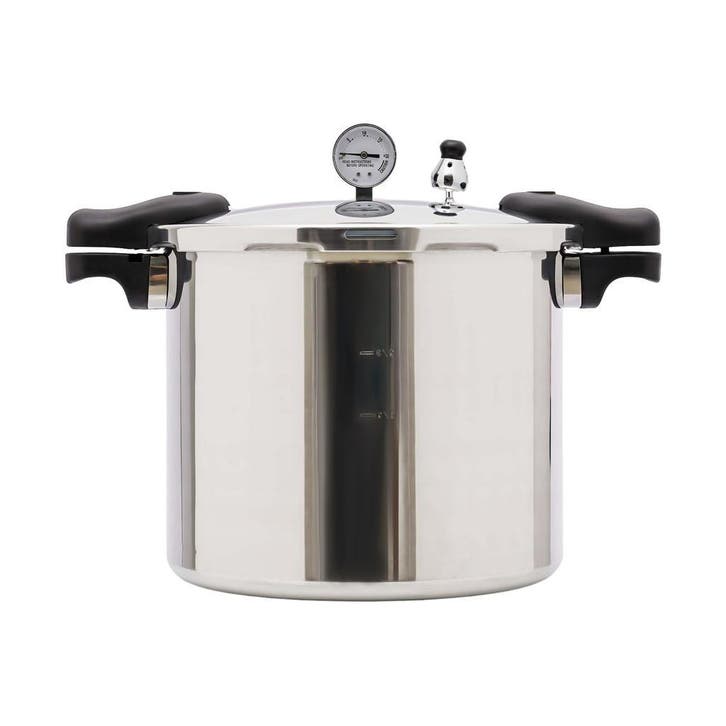 22L Aluminium snelkookpan met manometer 90Kpa safe XLs, Zakelijke goederen, Horeca | Keukenapparatuur, Nieuw in verpakking, Verzenden