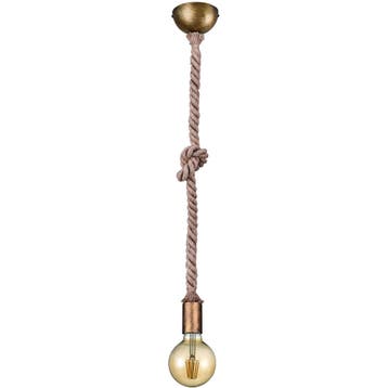 LED Hanglamp - Hangverlichting - Trion Robin - E27 Fitting -, Huis en Inrichting, Ophalen of Verzenden, Nieuw, Metaal, Overige fittingen
