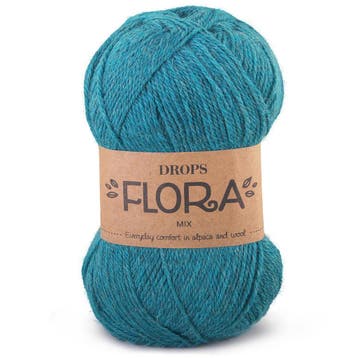 DROPS Flora Mix - 11 petroleum - Wol Garen, Ophalen of Verzenden, Nieuw