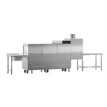 GGM Gastro | Bandtransport vaatwasser - digitale bediening -, Verzenden, Nieuw, Inbouw