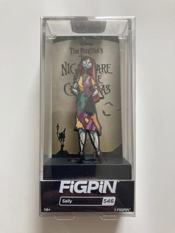 TIM BURTONS THE NIGHTMARE BEFORE CHRISTMAS SALLY FIGPIN, Verzamelen, Verzenden, Gebruikt
