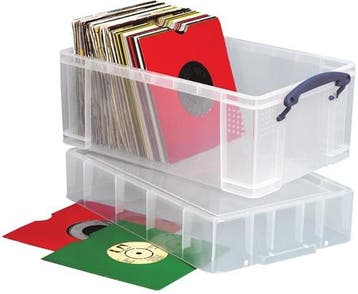 Really Useful Box 9 liter (voor 125 vinylsingles) - per...., Cd's en Dvd's, Vinyl Singles, Nieuw in verpakking