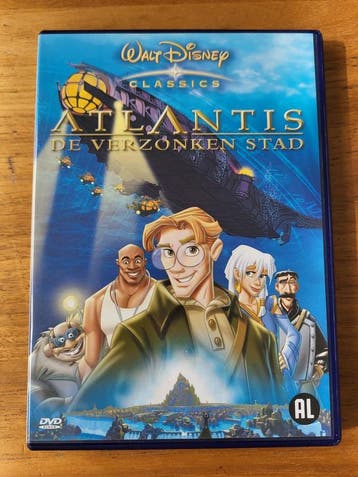 DVD - Atlantis - De Verzonken Stad, Gebruikt, Tekenfilm, Verzenden, Alle leeftijden