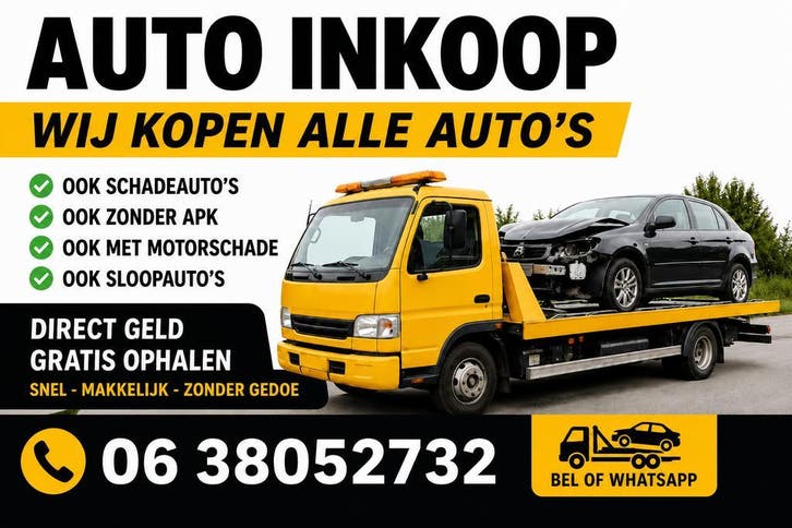 Auto Sloperij - Sloperij - Auto slopen - Naar de sloop Auto, Auto diversen, Auto Inkoop, ARN erkend, BOVAG lid, RDW erkend, Export erkend