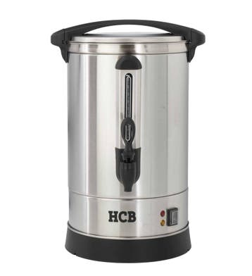 HCB Percolator - 7,9 liter - 55 kopjes - zilver - 230V - RVS, Verzenden, Nieuw in verpakking