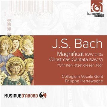 cd digi - J.S. Bach - Magnificat 243a; Christmas Cantata..., Verzenden, Zo goed als nieuw