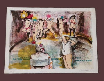 Marcia Marx (1931-2005) - Simon sez, Antiek en Kunst