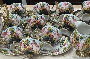 Capodimonte - porcellana capodimonte - Koffieservies (23) -, Antiek en Kunst