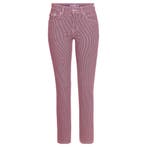MAC • rood gestreepte SLIM jeans • 36, Kleding | Dames, Spijkerbroeken en Jeans, MAC, Verzenden, Nieuw