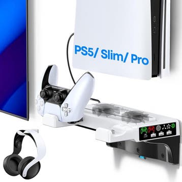 PS5 Slim/Pro Laadstation Wand - Laatste Stuk!, Spelcomputers en Games, Spelcomputers | Sony PlayStation Consoles | Accessoires