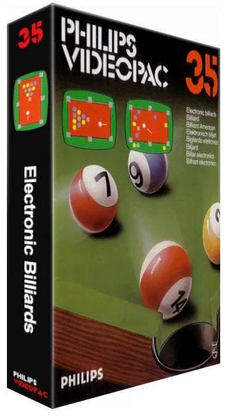 Philips Videopac 35 Electronic Billiards, Computers en Software, Vintage Computers, Verzenden