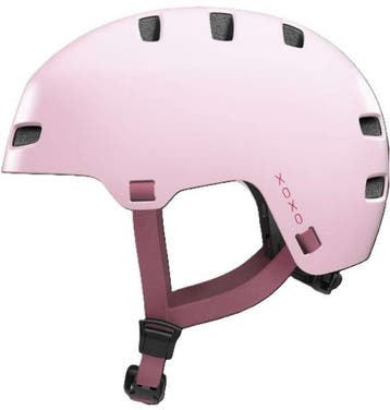 Abus helm XoXo strawberry rose L 57-61cm, Ophalen of Verzenden, Zo goed als nieuw, Abus