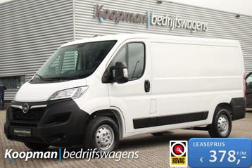 Opel Movano 2.2D 140pk L2H1 3.5t, Gebruikt, Wit, Onderhoudsboekje, Lease