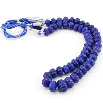 Echt mooie ketting, handgemaakt met pompoenkleurige saffier