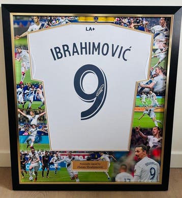 Zlatan Ibrahimovi - Exclusive Hand Signed – LA Galaxy, Nieuw