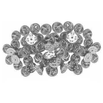 Fako Bijoux - 50 Steek Pin Backs - Badge Pin Backs - Revers, Verzenden, Nieuw