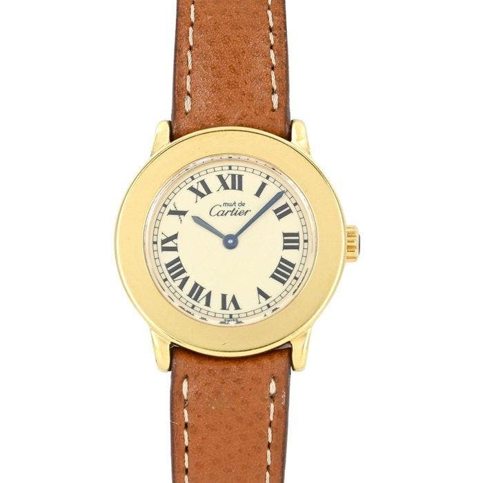 Cartier - Must de Cartier Ronde - Zonder minimumprijs -, Sieraden, Tassen en Uiterlijk, Horloges | Heren
