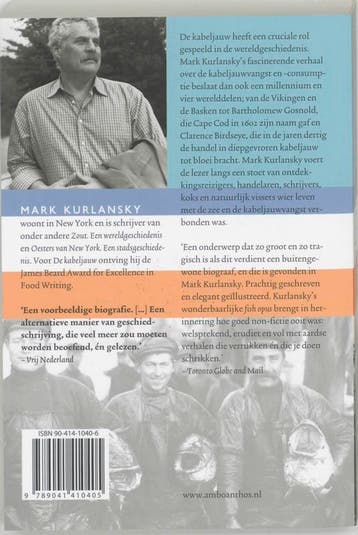 De kabeljauw 9789041410405 Mark Kurlansky, Verzenden, Zo goed als nieuw, Mark Kurlansky